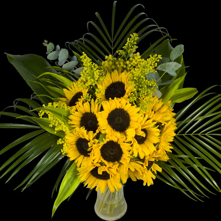 Example of a Extra Luxury Bouquet of Sunflowers