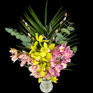 Example of a Luxury Bouquet of Cymbidiam Orchids