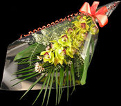 Bouquet of 3 Cymbidium Orchids
