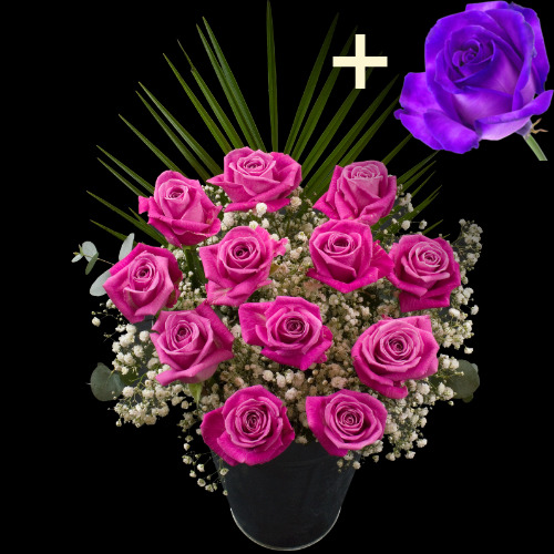 Send 11 Pink Roses &am...
