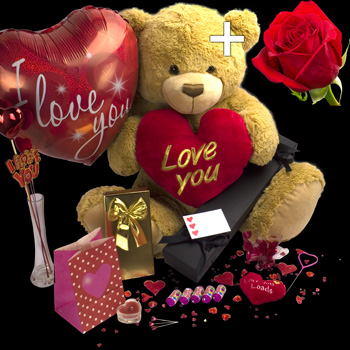 A Single Red Rose and a Huge Treat