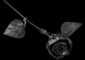 A Single Scrapyard / Metal Rose!