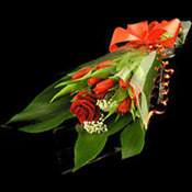 19 Roses in the colour or variety of your choice hand tied in a luxury bouquet by a real florist