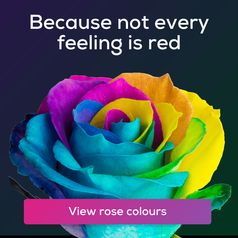 Rose colours - because not every feeling is red