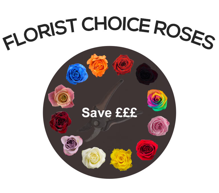 Send a bouquet of florist choice roses