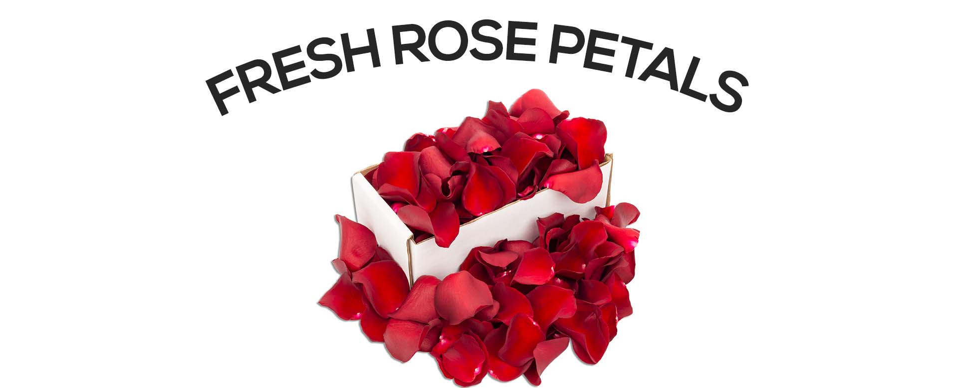 Send fresh rose petals