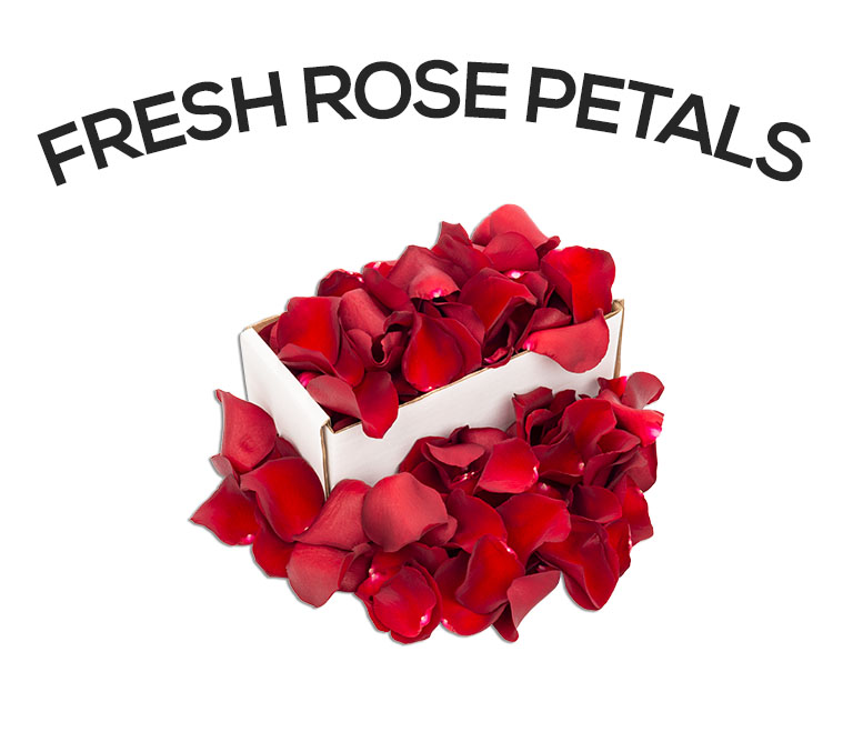 Send fresh rose petals
