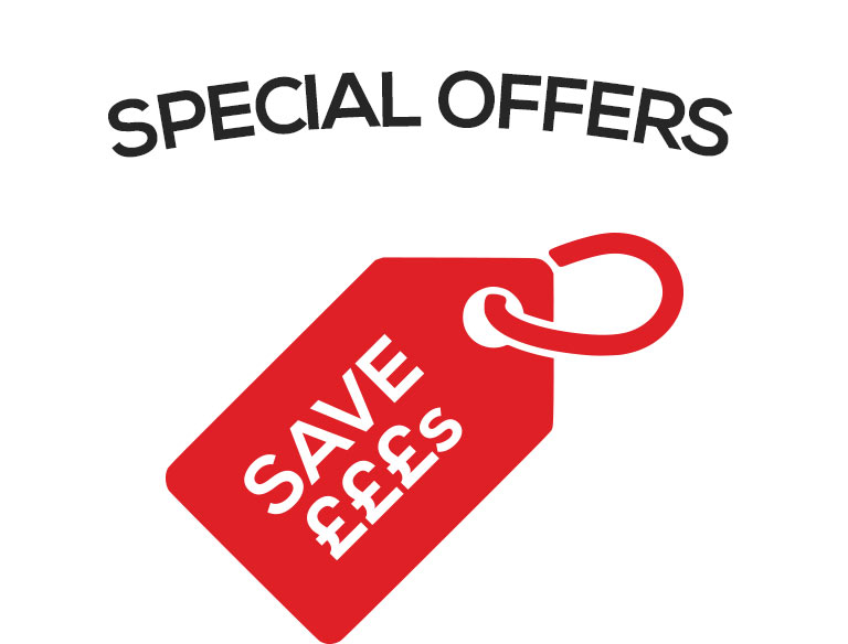 Our range of special offers