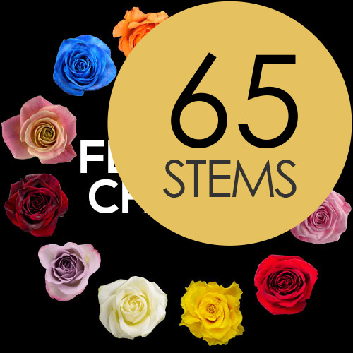65 Florist Choice Roses