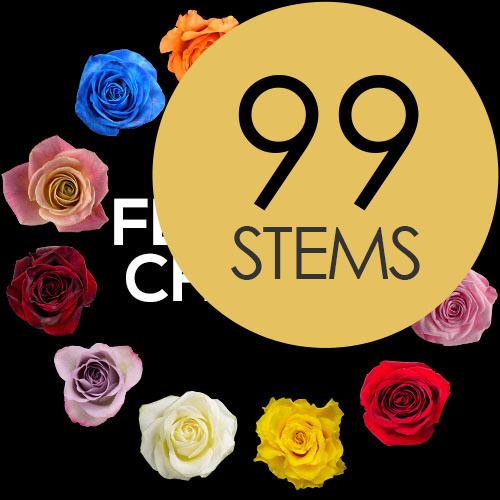 99 Florist Choice Roses