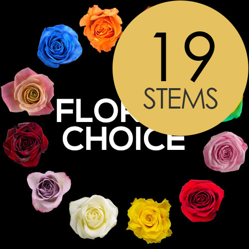 19 Florist Choice Roses