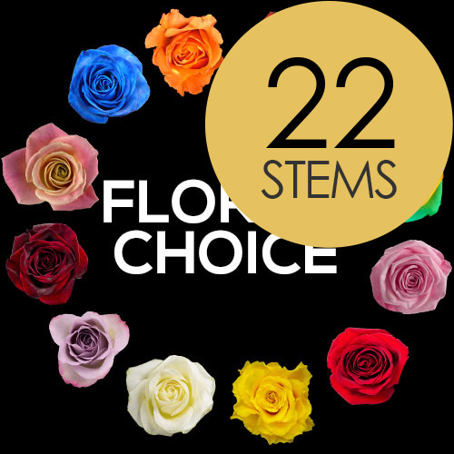 22 Florist Choice Roses