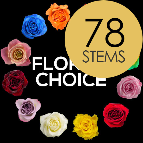 78 Florist Choice Roses