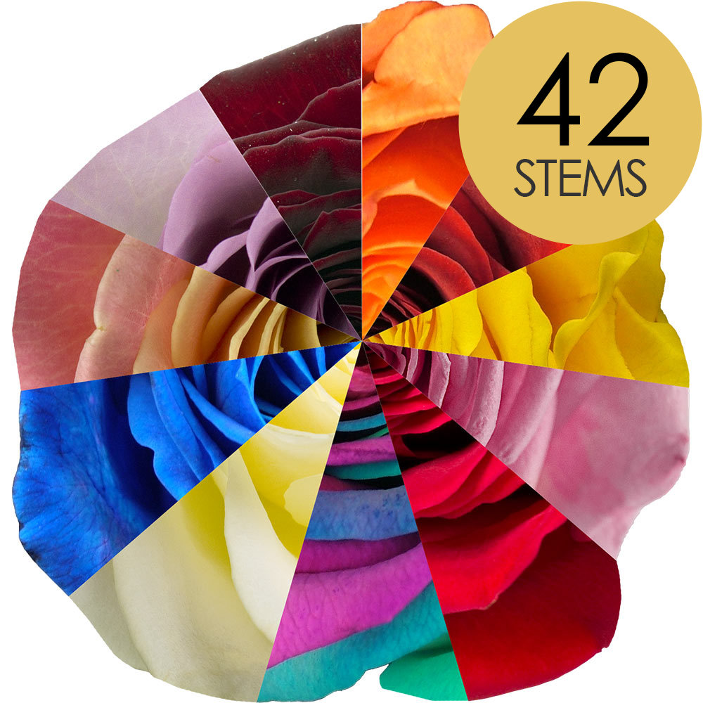 42 Customised Roses