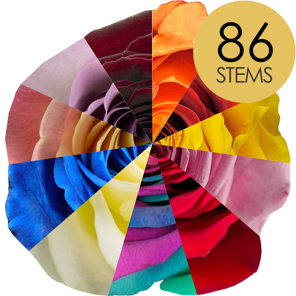 86 Customised Roses