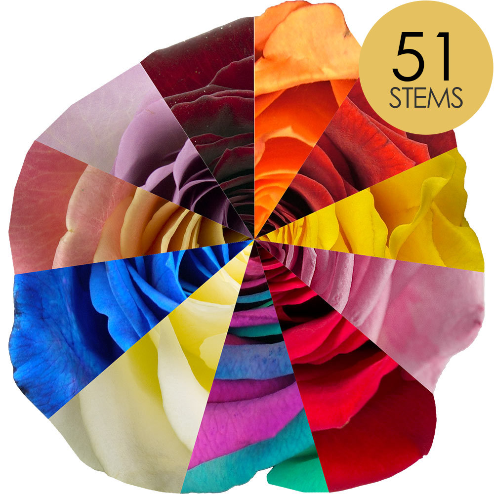 51 Customised Roses