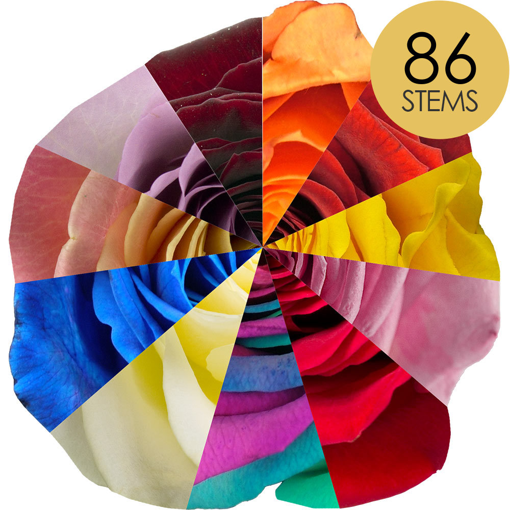86 Customised Roses