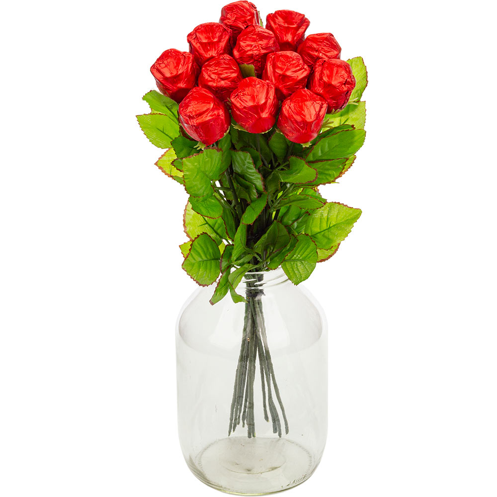 12 Chocolate Roses