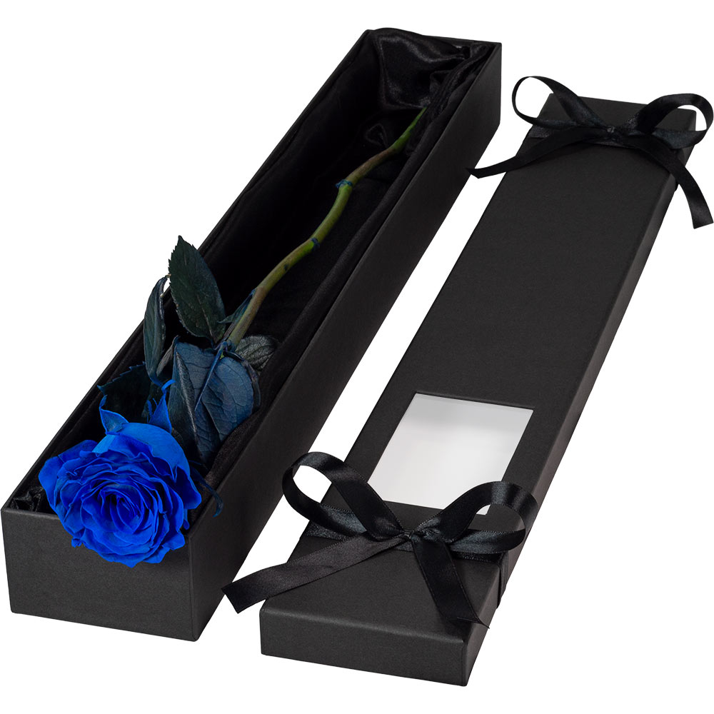 Single Luxury Blue Rose image