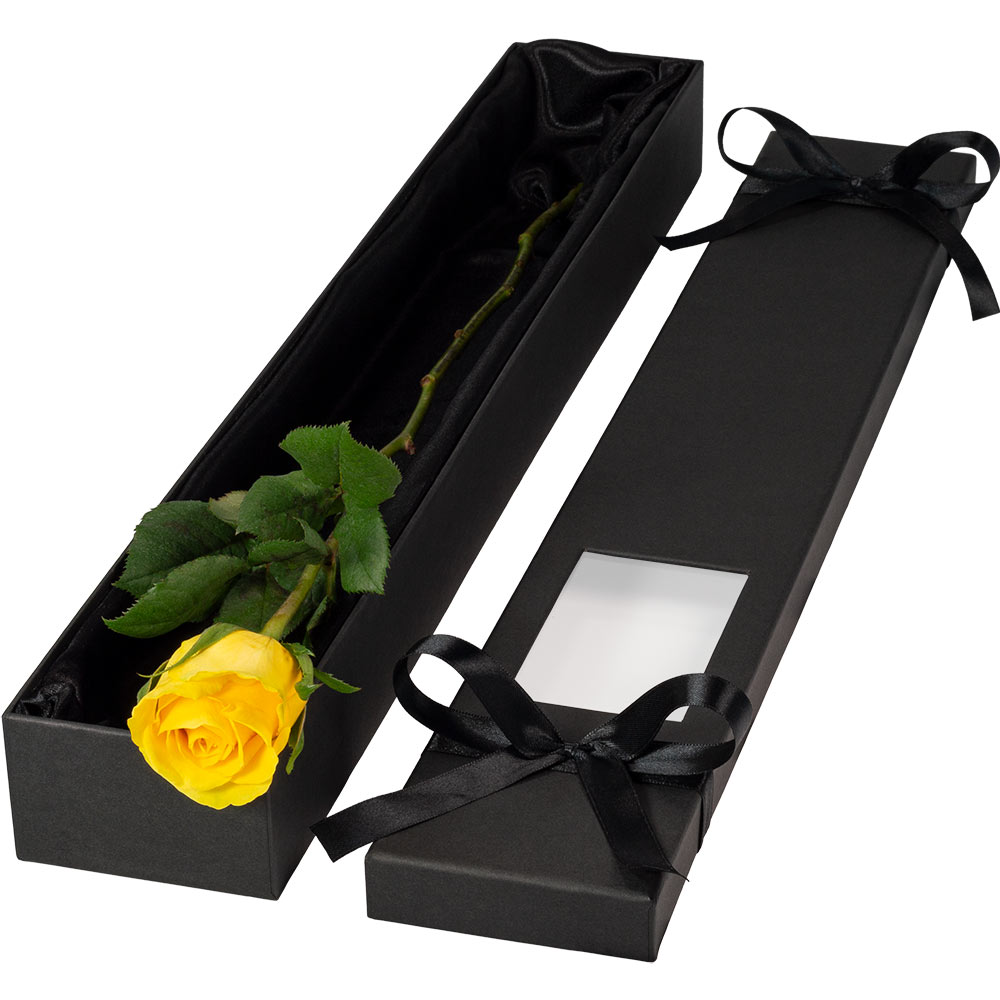 Image of Single Luxury Yellow Rose