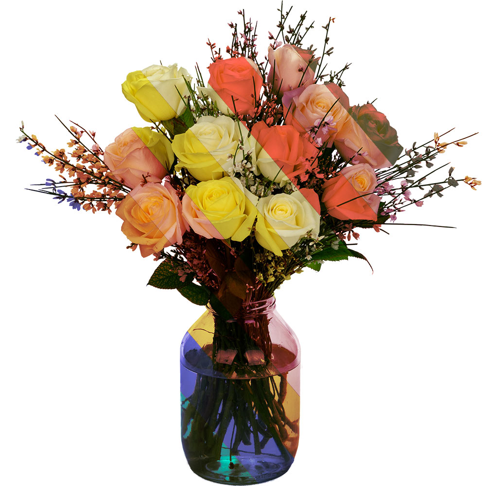 Red Roses Custom Customised Roses - Create Your Own Rose Selection | Interrose