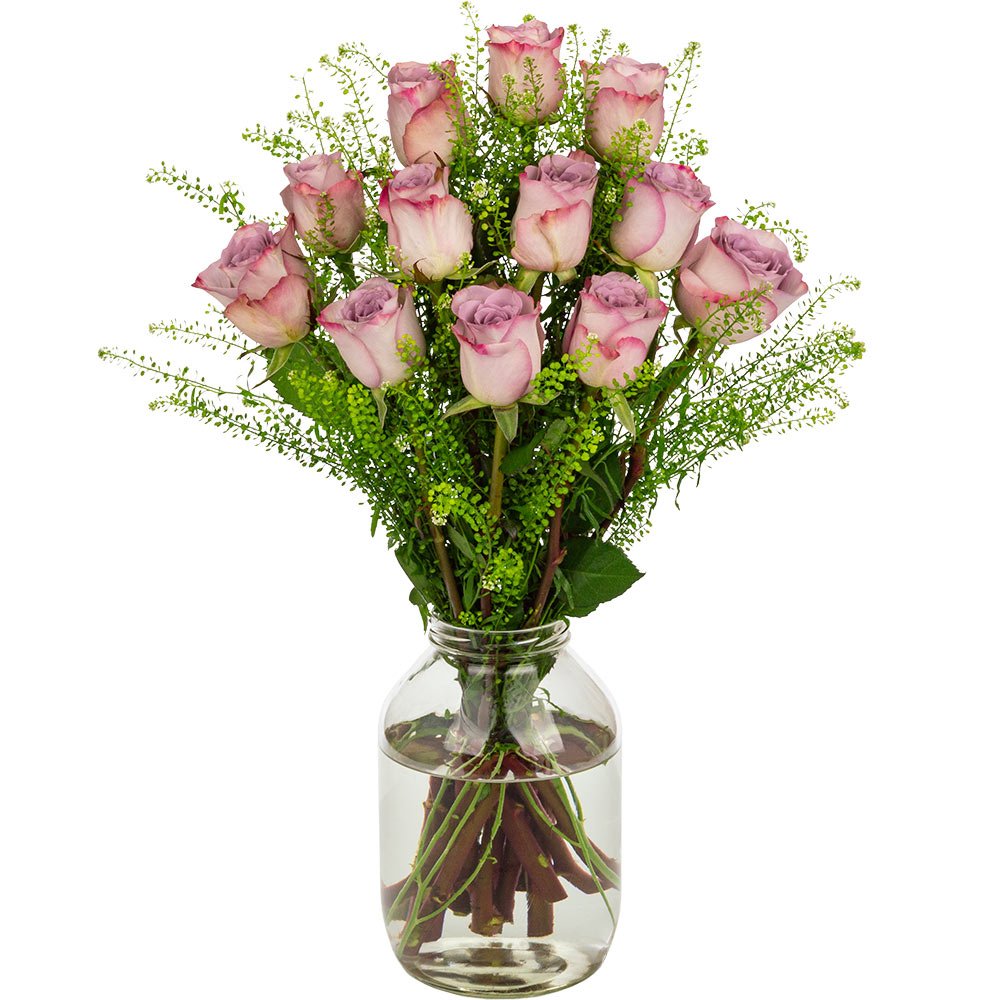 Lilac White Roses Lilac Roses - Soft and Thoughtful Rose Choice | Interrose