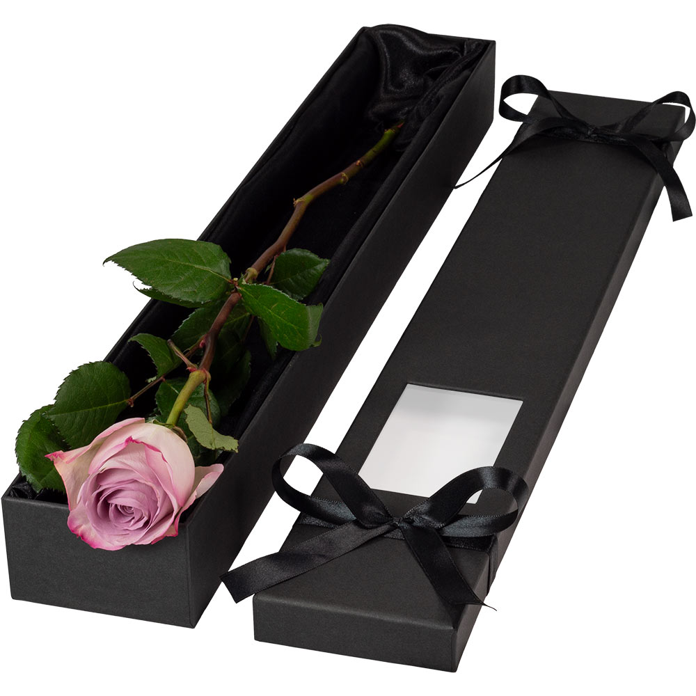 Long Single Roses Buy Single Extra Long Luxury Lilac Rose and get a free name-a-rose gift ...